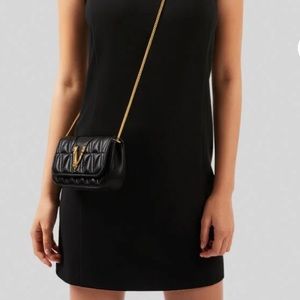 VERSACE VIRTUS QUILTED EVENING BAG